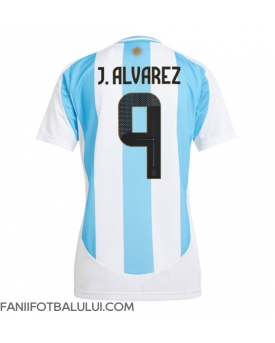 Argentina Julian Alvarez #9 Echipament de Fotbal Replică Copa America 2024 Femei Acasa